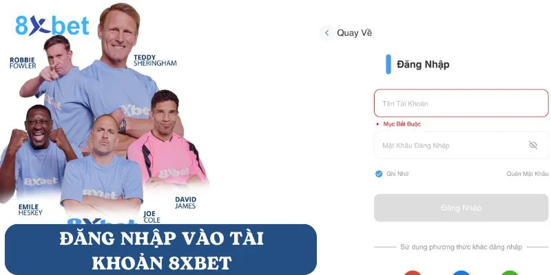 Trở thành cao thủ poker 8xbet với những mẹo chơi đỉnh cao 4 Đăng nhập vào tài khoản 8Xbet mà bạn đăng ký trước đó