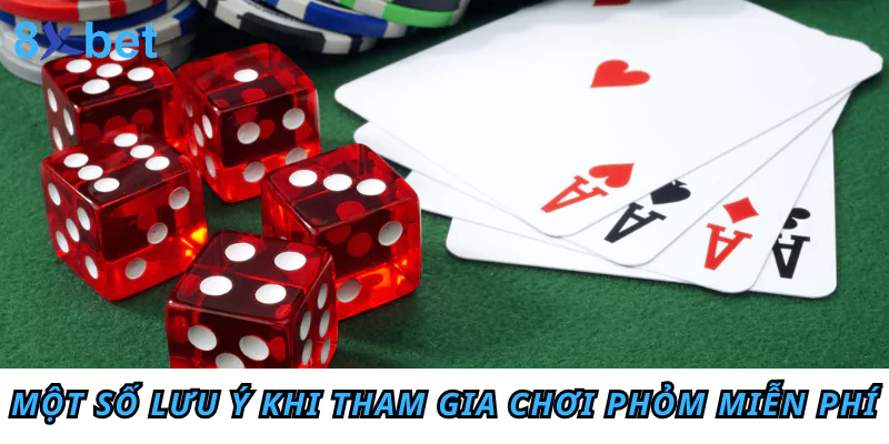 Chơi Phỏm miễn phí - Trải nghiệm đỉnh cao không tốn kém 7 Một số lưu ý khi tham gia chơi Phỏm miễn phí